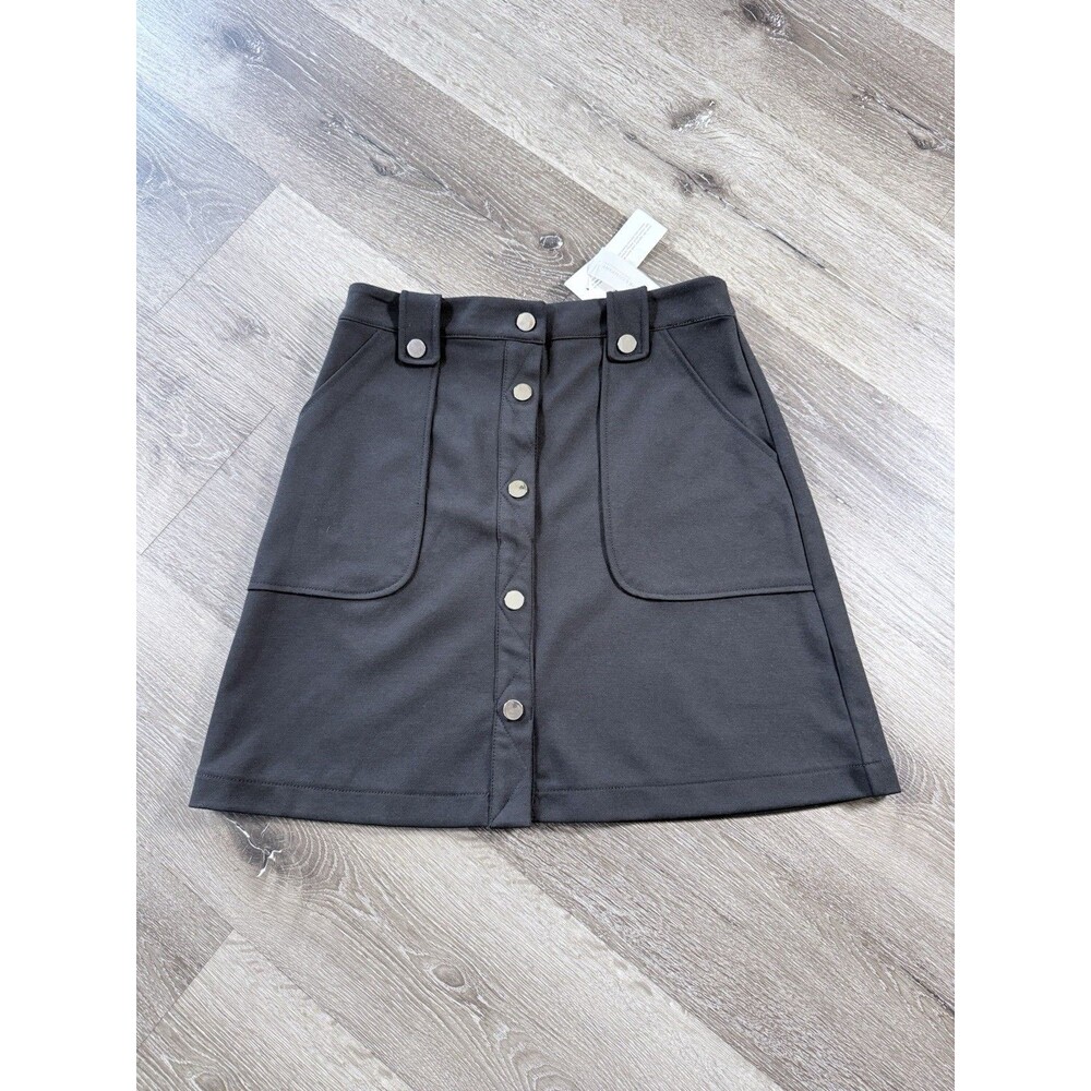 7th Avenue New York & Company Black Short Skirt Size 4 NWT Stretch...